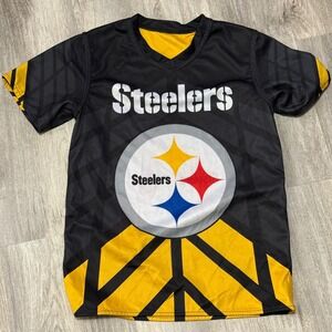 Steelers NFL Football Black & Gold Youth‎ Reversible Practice Jersey